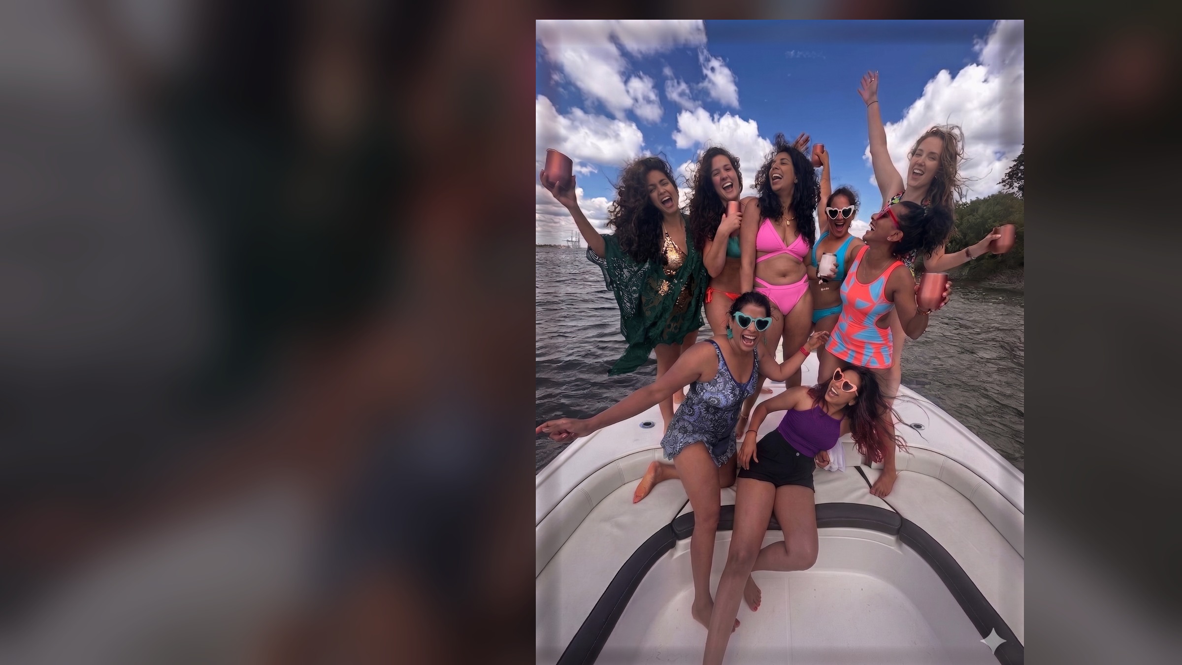 Iconic Photo Stops — Charleston bachelorette party boat