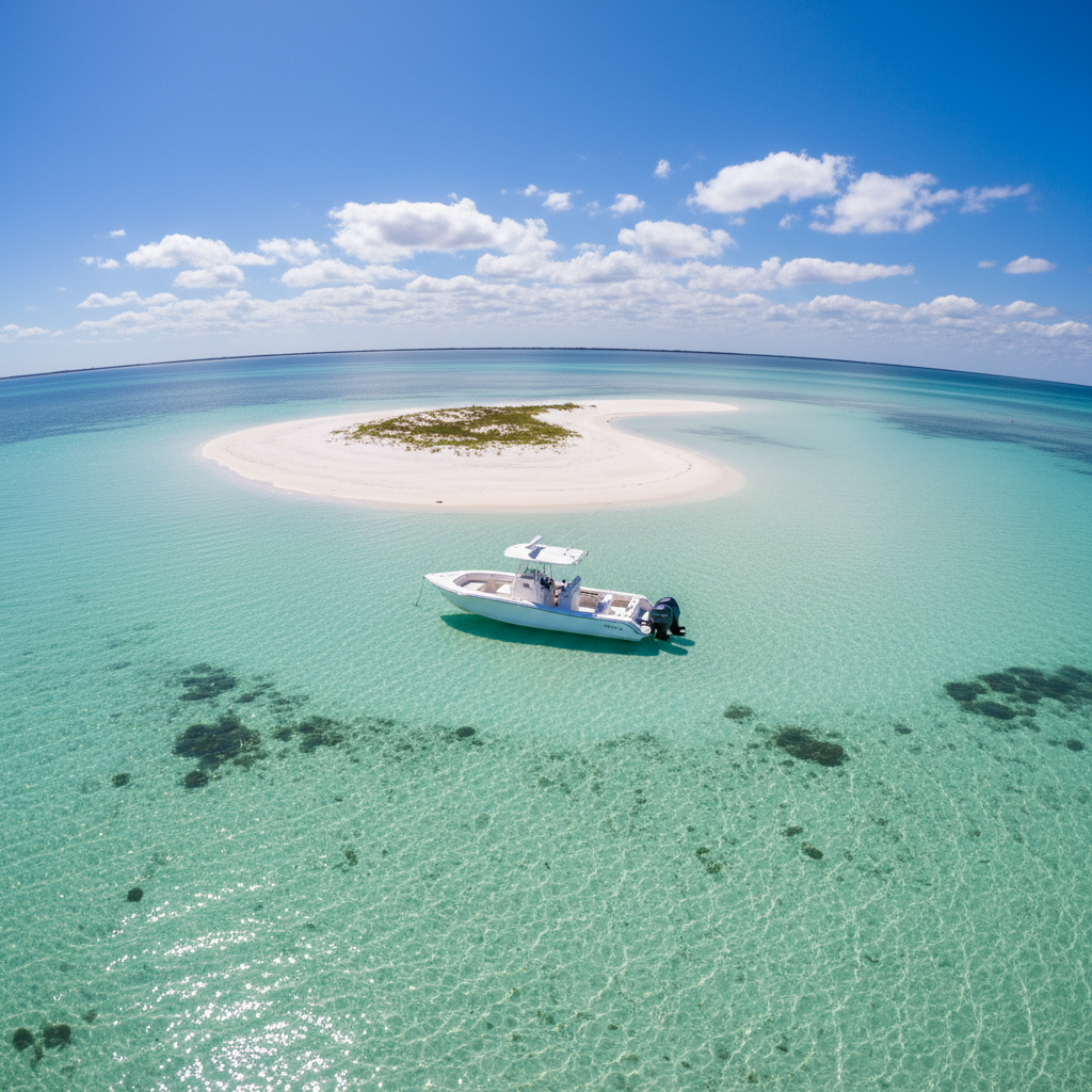 Private charter boat cruising Charleston Harbor